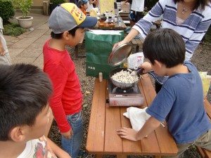 ポップコーン作り 1