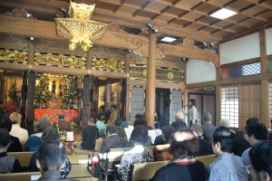 報恩講法要(満日中)